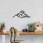 Wallity Mountain and Sun Escultura de pared